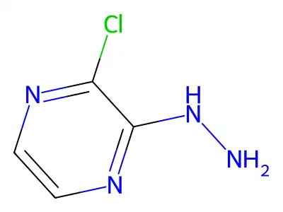 2-Chloro-3-hydrazinopyrazine structure