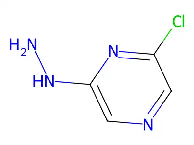 2-Chloro-6-hydrazinopyridine structure