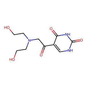 Ethyl 4,5-dioxo-1,2-diphenylpyrrolidine-3-carboxylate structure