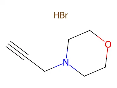 4-(2-Propyn-1-yl)morpholine structure