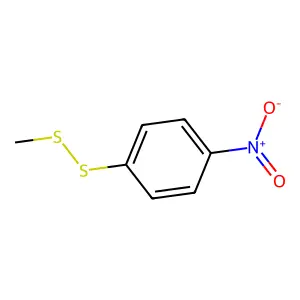 1-(Methyldisulfanyl)-4-nitrobenzene structure