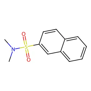 N,N-dimethylnaphthalene-2-sulfonamide structure