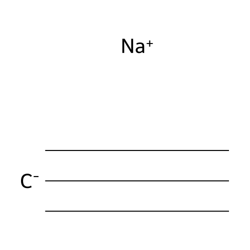 乙炔一钠 structure
