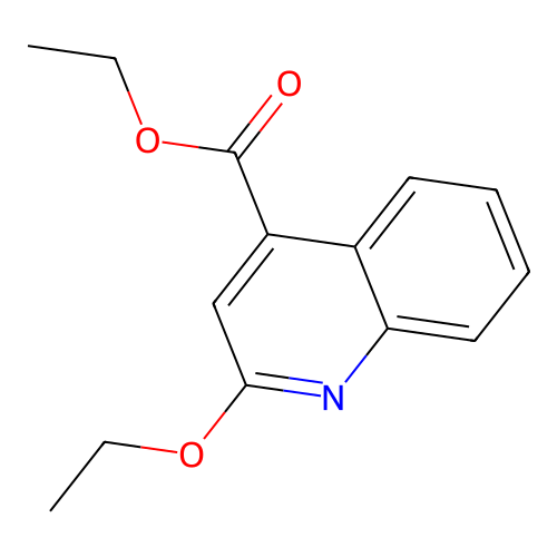 Ethyl 2-ethoxyquinoline-4-carboxylate structure