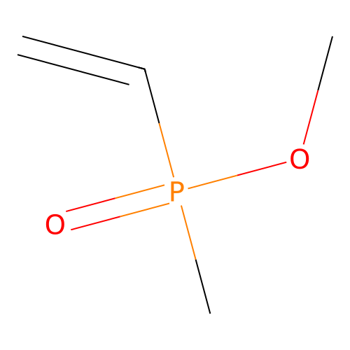 Methyl methylvinylphosphinate structure