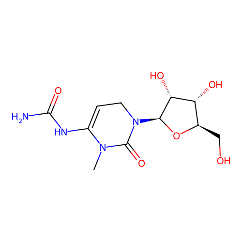 Cytidine, N-(aminocarbonyl)-2'-deoxy-3-methyl- structure