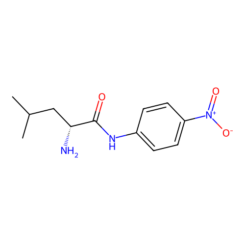 H-D-Leu-pna structure