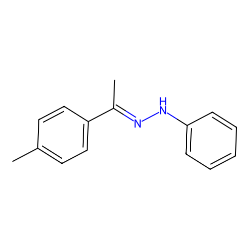 1-[1-(4-Methylphenyl)ethylidene]-2-phenylhydrazine structure
