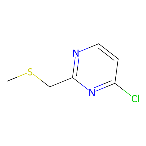 4-Chloro-2-methylsulfanylmethyl-pyrimidine structure