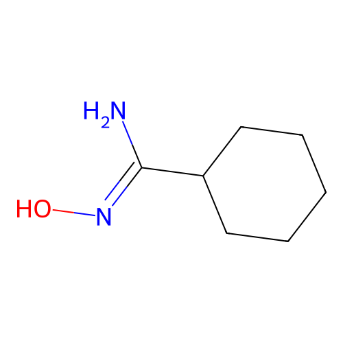 N'-hydroxycyclohexanecarboximidamide structure