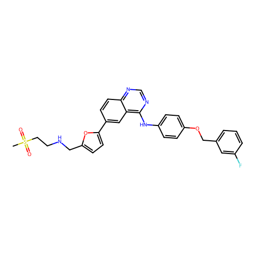 Deschloro Lapatinib structure