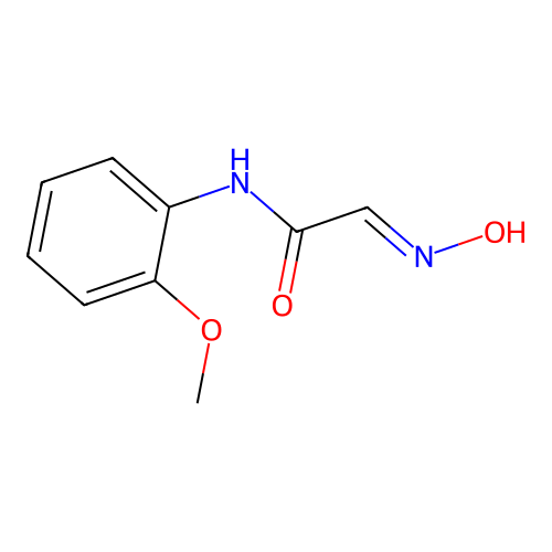 2-(Hydroxyimino)-N-(2-methoxyphenyl)acetamide structure