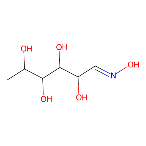 L-Fucose oxime structure
