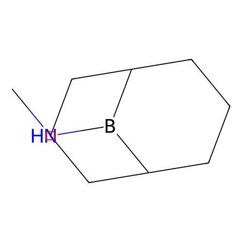 9-Borabicyclo[3.3.1]nonan-9-amine, N-methyl- structure