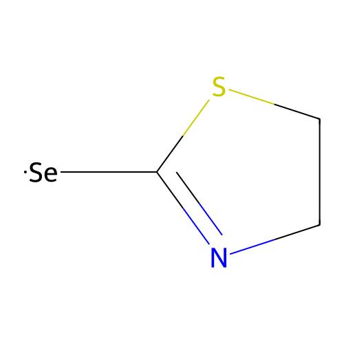 Thiazolidin-2-selone structure