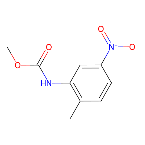 methyl N-(2-methyl-5-nitrophenyl)carbamate structure