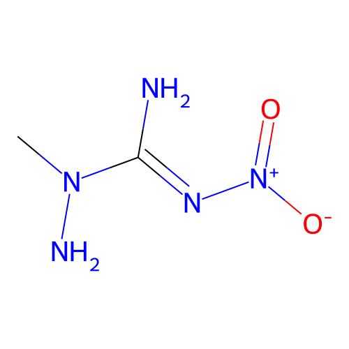 Hydrazinecarboximidamide, 1-methyl-N-nitro- structure
