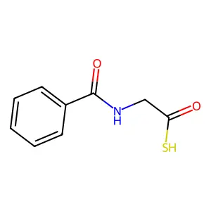 硫代马尿酸 structure