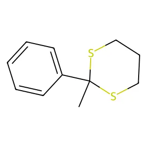2-Methyl-2-phenyl-m-dithiane structure
