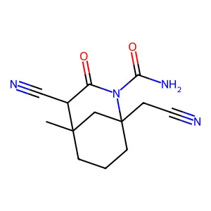 1-Methyl-2,5-dioxo-4-propylimidazolidine-4-carbaldehyde structure