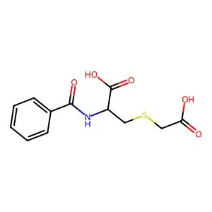 2-[(2-Methoxyphenyl)-(4-methoxyphenyl)methyl]benzoic acid structure