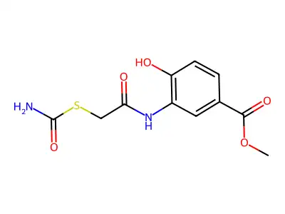 1-(4-Chlorophenyl)-4-(ethylsulfanylmethyl)piperazine structure