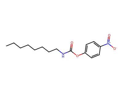 4-nitrophenyl N-octylcarbamate structure