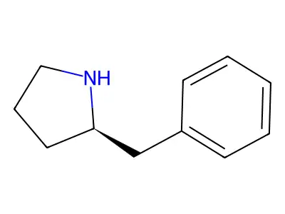 2-Benzylpyrrolidine structure