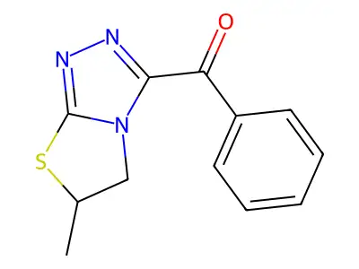 (6-Methyl-5,6-dihydro[1,3]thiazolo[2,3-c][1,2,4]triazol-3-yl)(phenyl)methanone structure