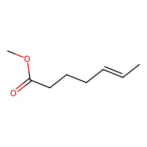 5-Heptenoic acid, methyl ester structure