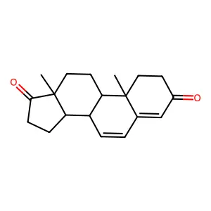 Androsta-4,6-diene-3,17-dione structure