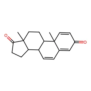 Androsta-1,4,6-triene-3,17-dione structure