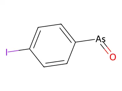 4-Iodophenylarsine oxide structure