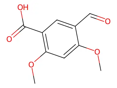 5-Formyl-2,4-dimethoxybenzoic acid structure
