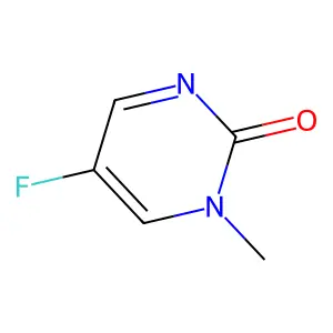 5-fluoro-1-methylpyrimidin-2(1H)-one structure