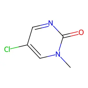5-Chloro-1-methylpyrimidin-2(1H)-one structure