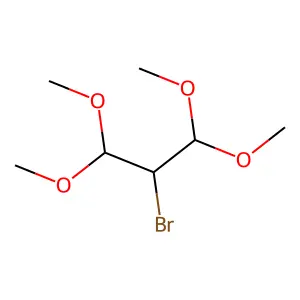 Propane, 2-bromo-1,1,3,3-tetramethoxy- structure