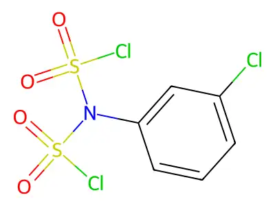 3-Chlorophenylimidodisulfuryl dichloride structure
