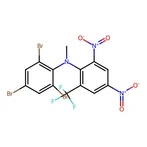溴杀灵 structure