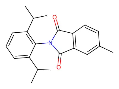 2-(2,6-diisopropylphenyl)-5-methyl-1H-isoindole-1,3(2H)-dione structure