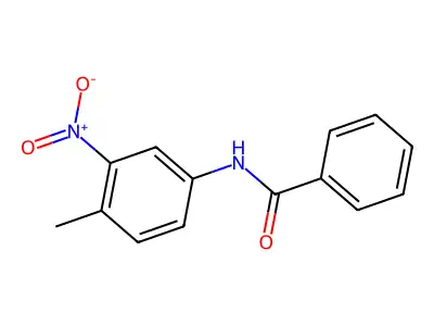 N-(4-methyl-3-nitrophenyl)benzamide structure