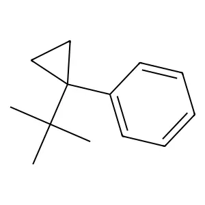Benzene, (1-(1,1-dimethylethyl)cyclopropyl)- structure