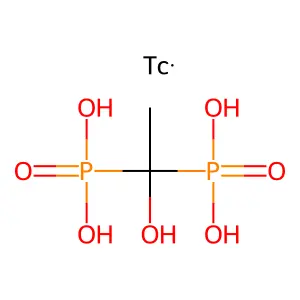 Technetium Tc-99m etidronate structure