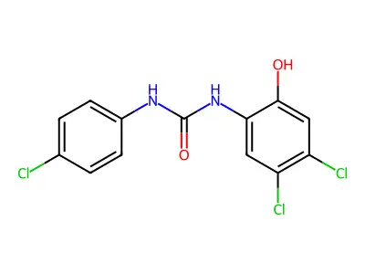 N-(4-Chlorophenyl)-N'-(4,5-dichloro-2-hydroxyphenyl)urea structure