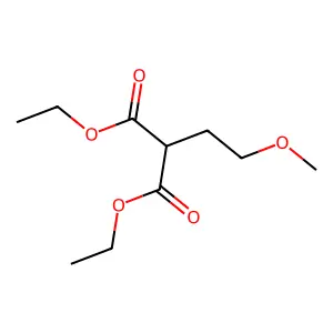 2-甲氧基乙基丙二酸二乙酯 structure