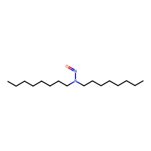 N-亚硝基-N-辛基-1-辛胺 structure