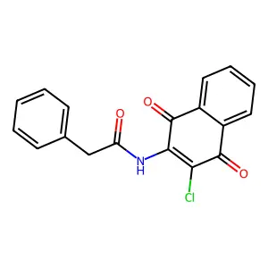 Ethyl 5-chloro-8-hydroxy-3-methyl-1-oxo-3,4-dihydroisochromene-7-carboxylate structure