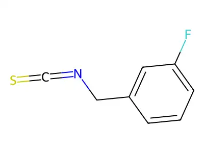 3-Fluorobenzyl isothiocyanate structure