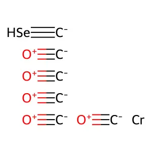 Carbon monoxide;chromium;lambda4-selanylidynemethane structure