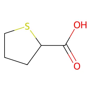 Tetrahydrothiophene-2-carboxylic acid structure